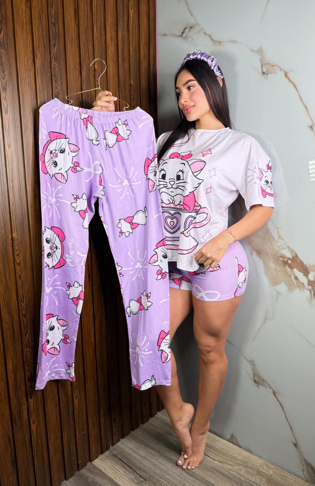 LM 3PCIECE SHORTSLEEVE OVERSIZE T-SHIRT, PANTS AND SHORT
