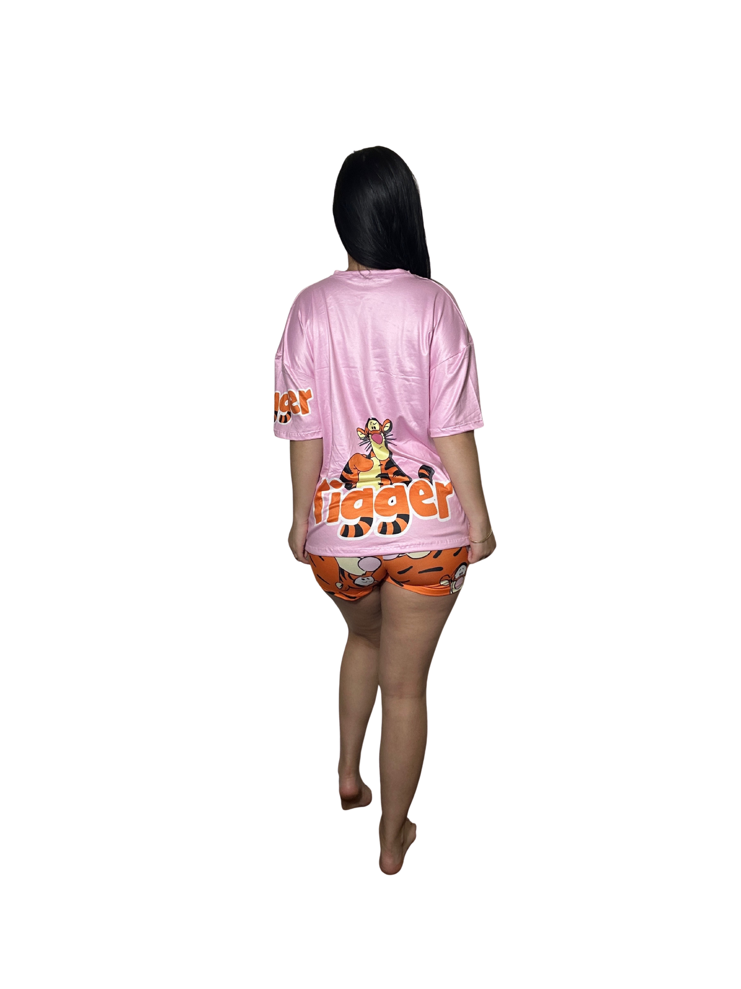 LM PAJAMA OVERSIZE T-SHIRT AND SHORTS