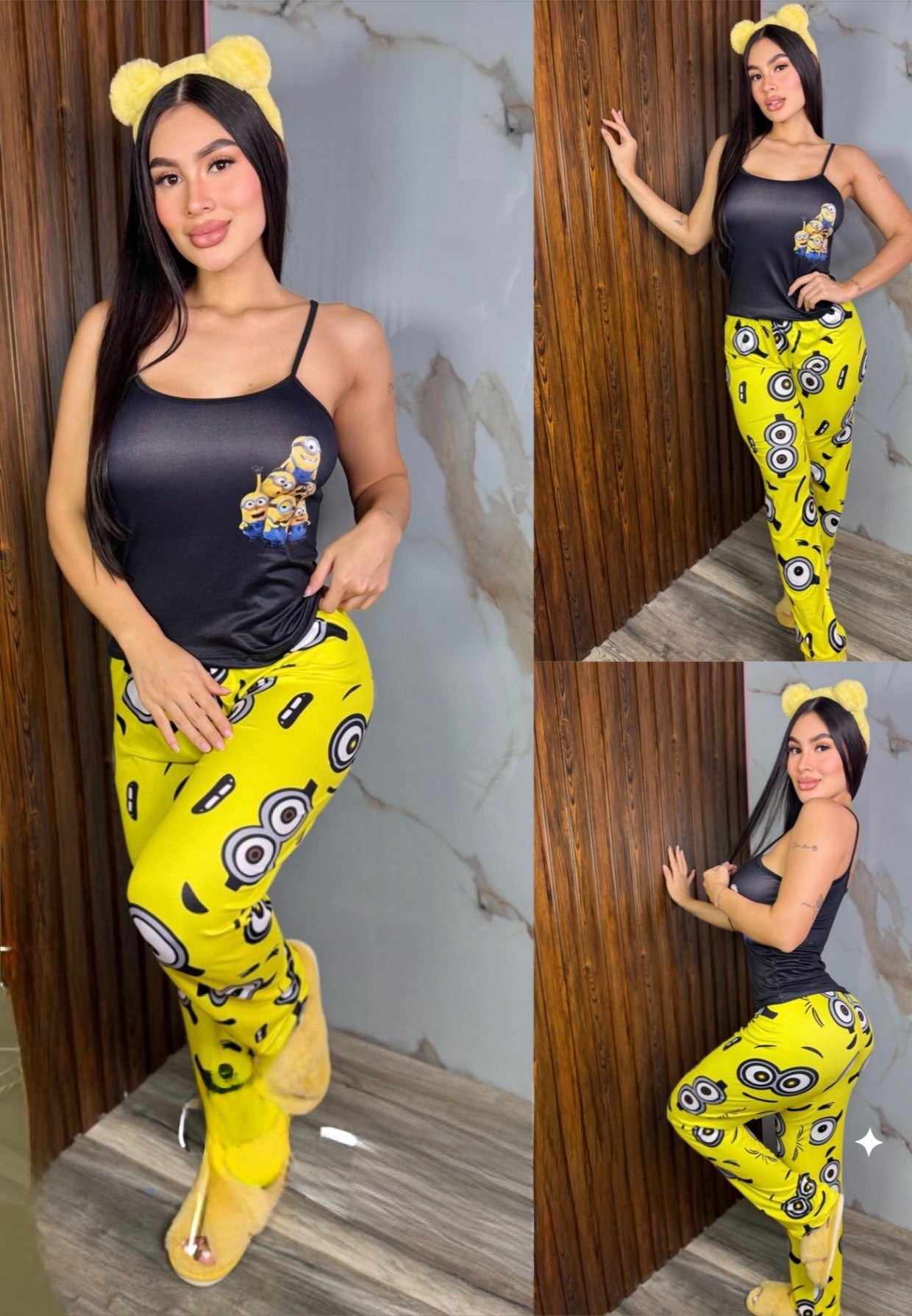 LM PAJAMA SLEEVELESS TOP AND LONG PANT