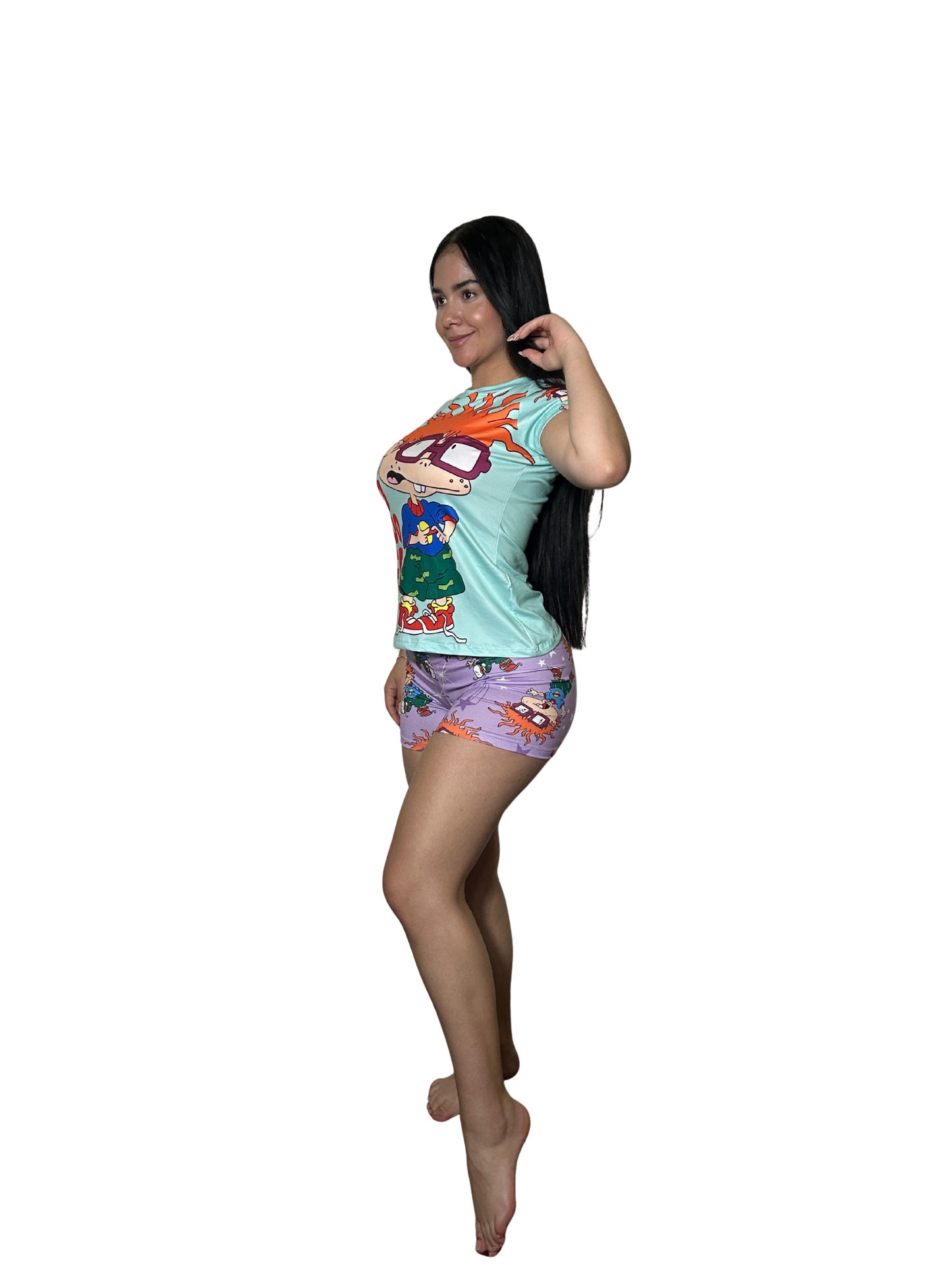 LM PAJAMA SHORT SLEEVE T-SHIRT AND SHORTS