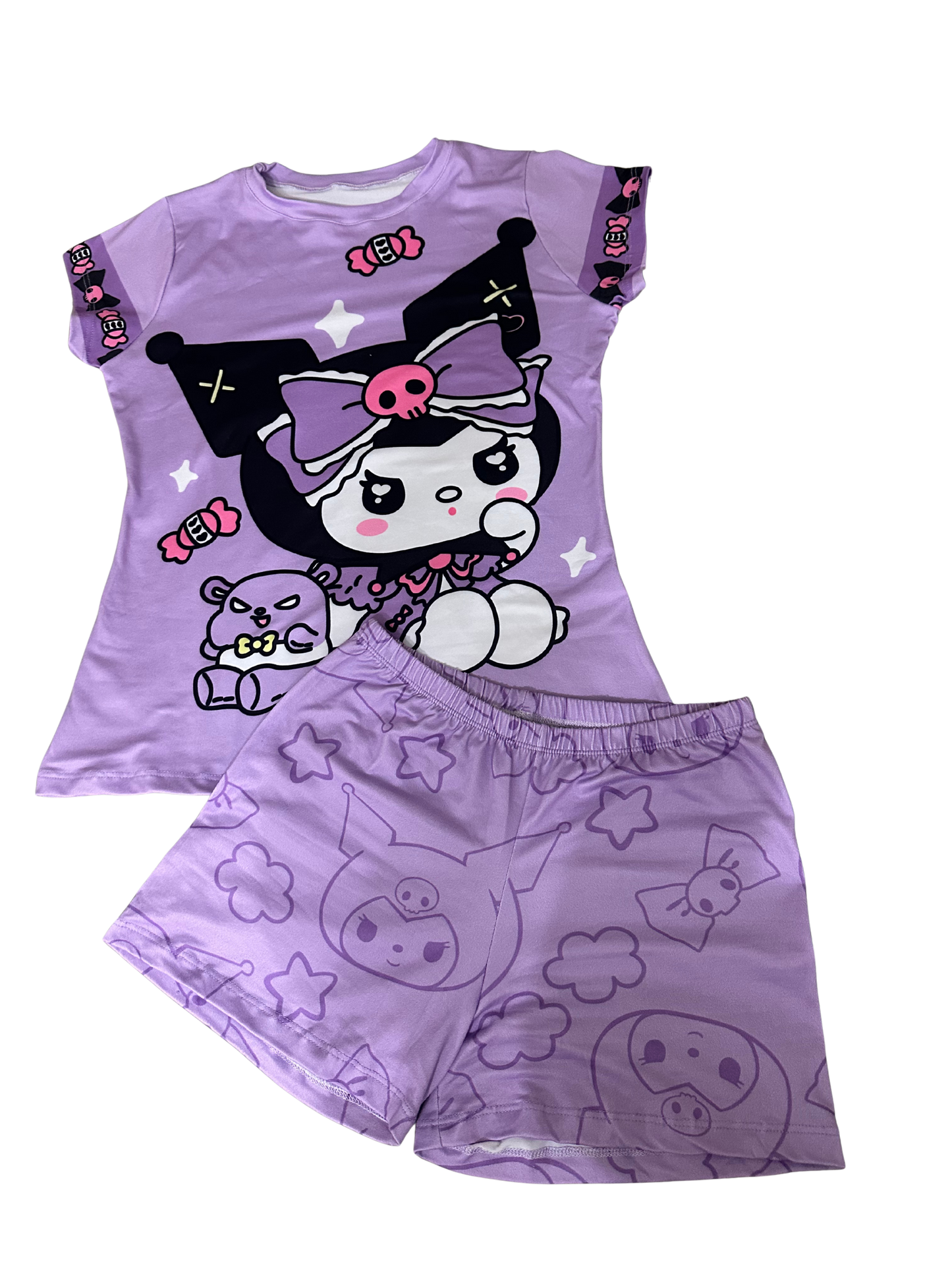 LM PAJAMA SHORT SLEEVE T-SHIRT AND SHORTS