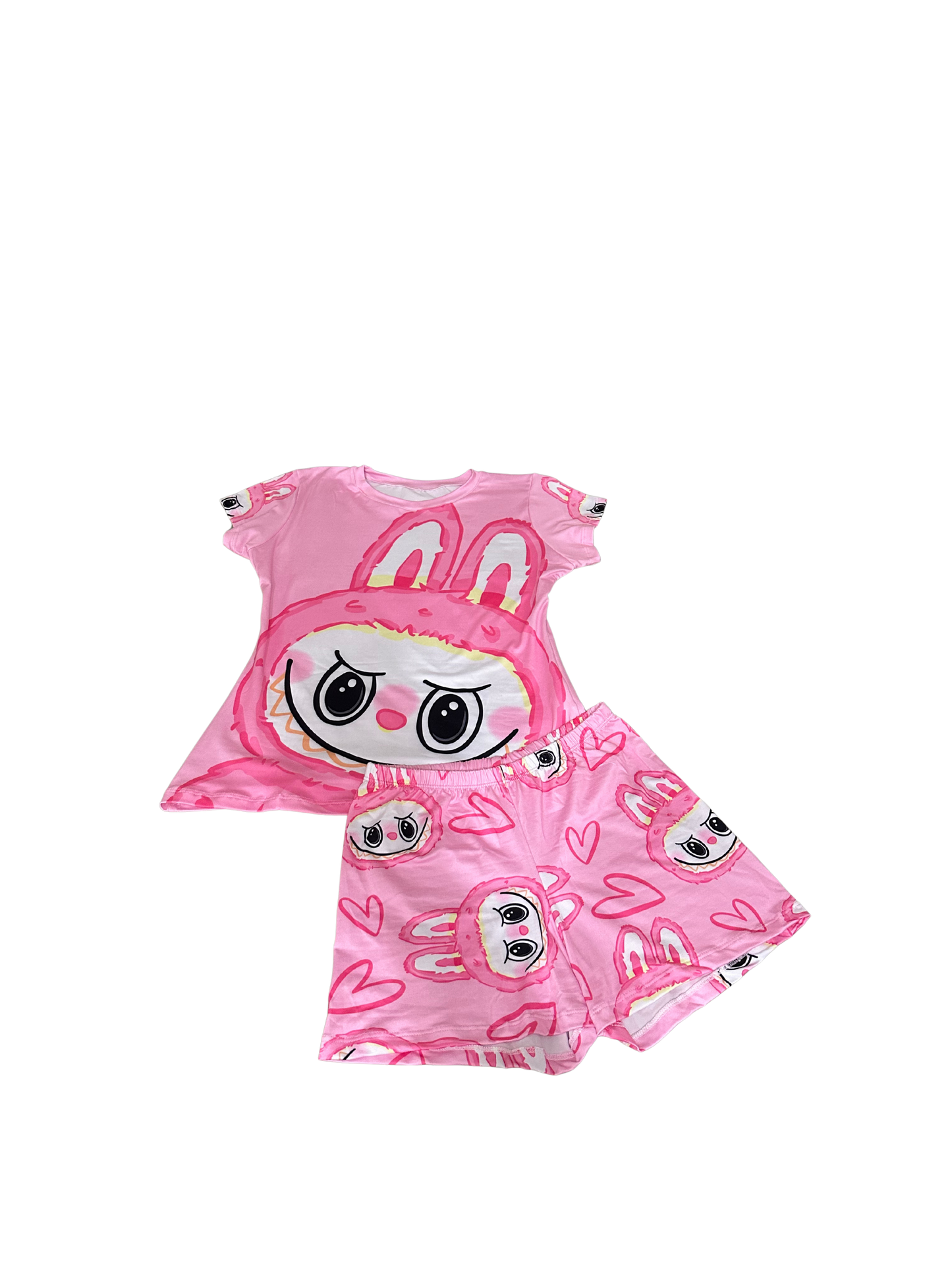 LM PAJAMA SHORT SLEEVE T-SHIRT AND SHORTS