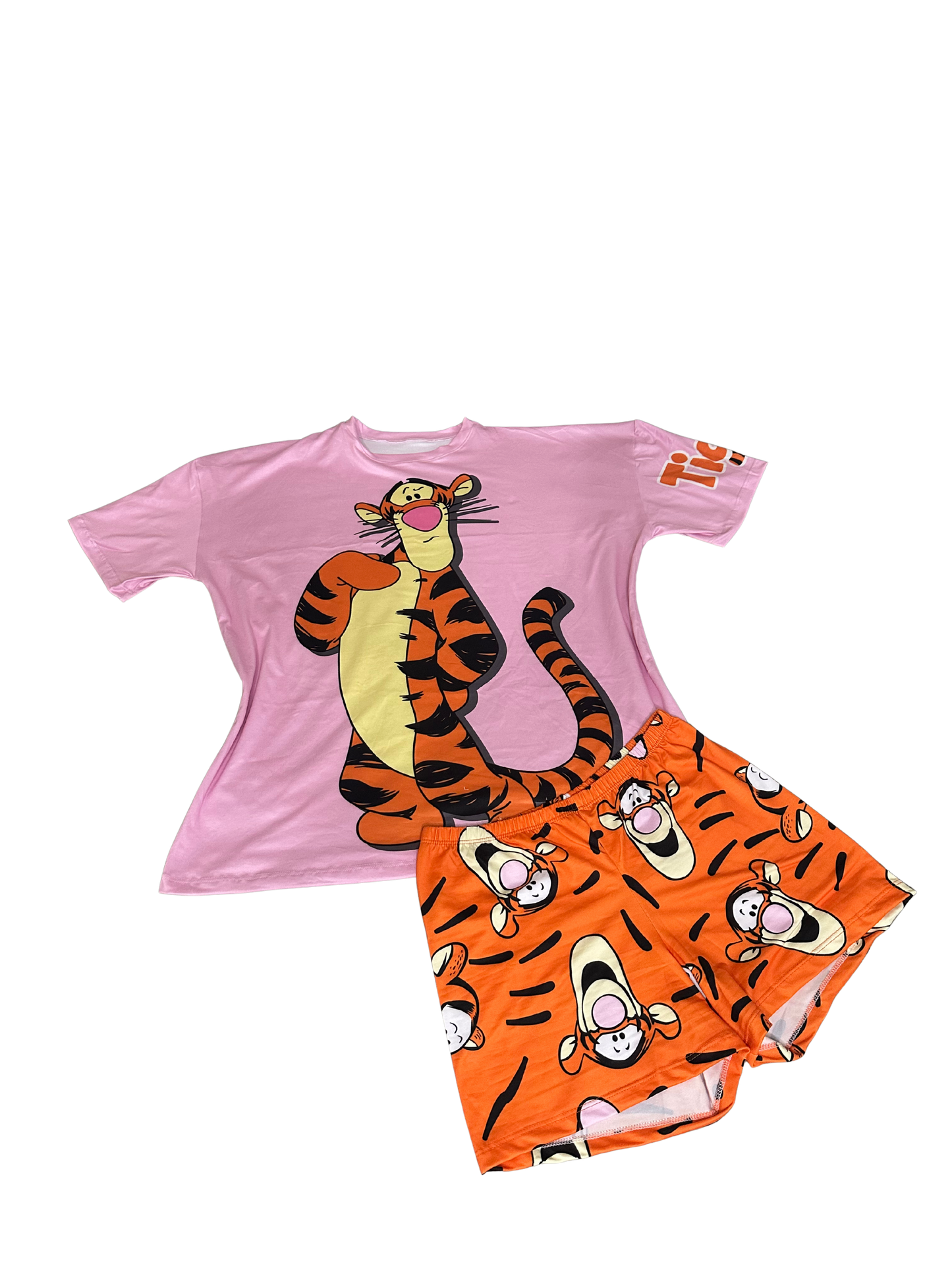 LM PAJAMA OVERSIZE T-SHIRT AND SHORTS
