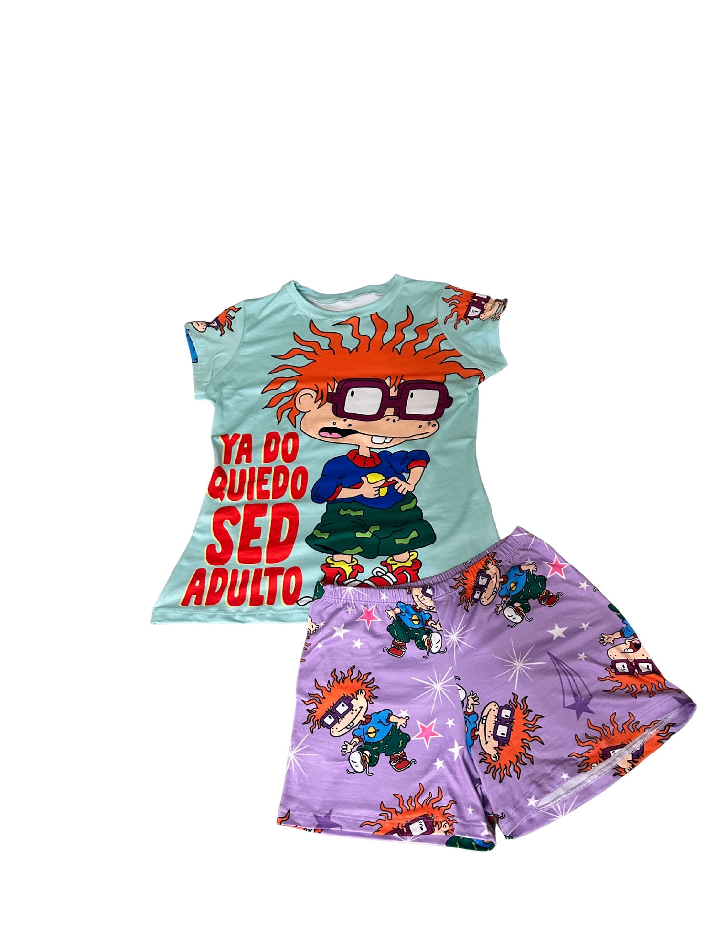 LM PAJAMA SHORT SLEEVE T-SHIRT AND SHORTS