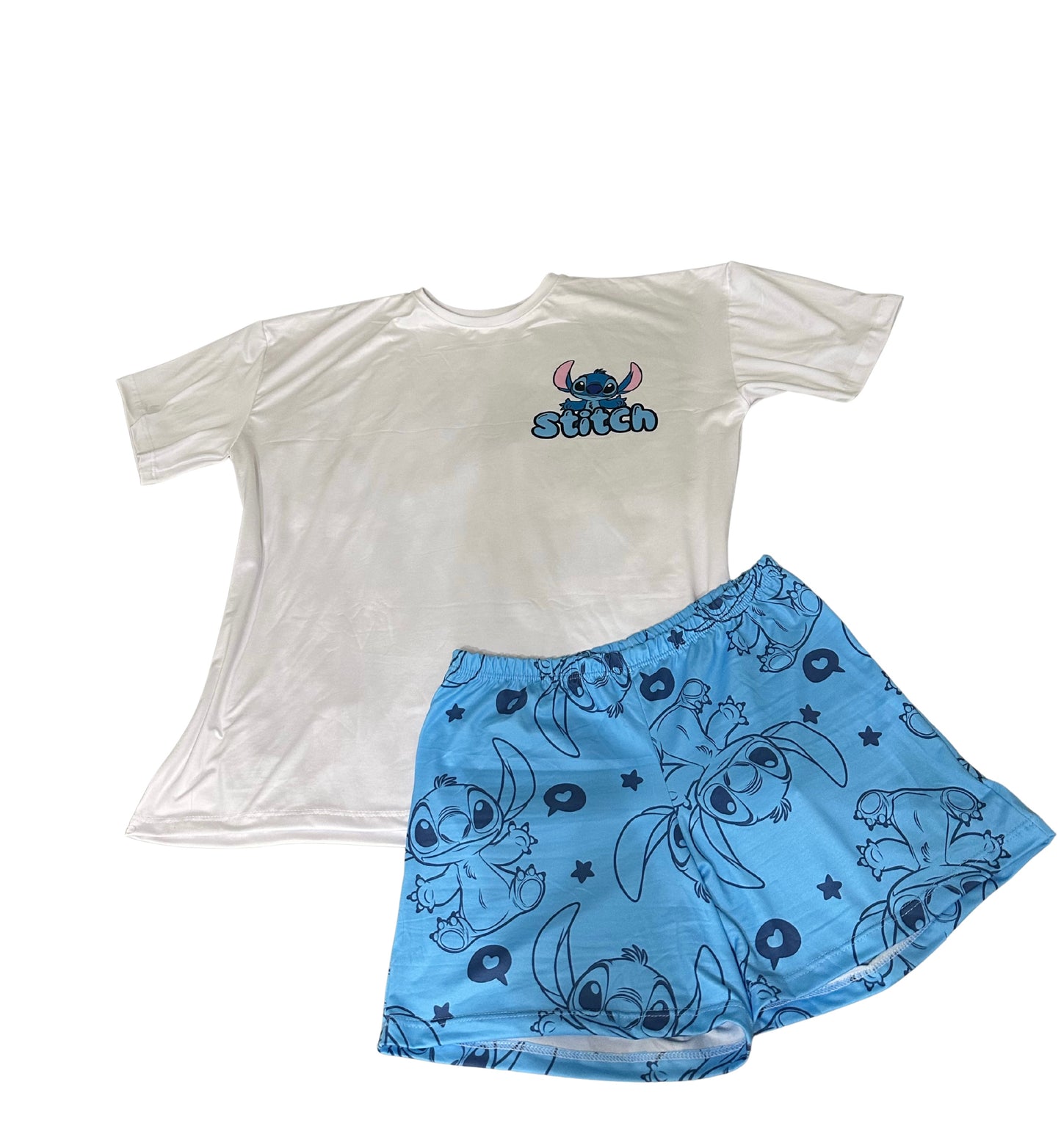 LM PAJAMA OVERSIZE T-SHIRT AND SHORTS