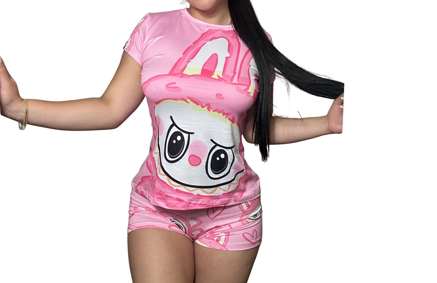 LM PAJAMA SHORT SLEEVE T-SHIRT AND SHORTS